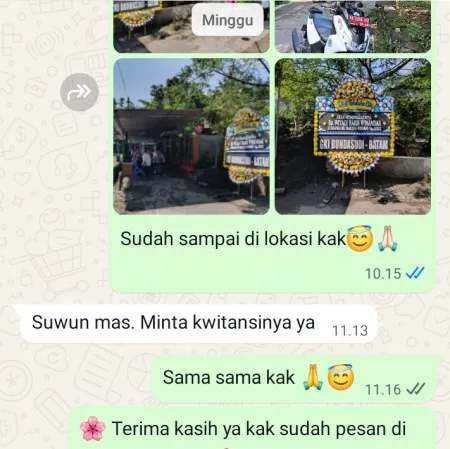 Pengiriman Papan Bunga Duka Unilever Building Bsd