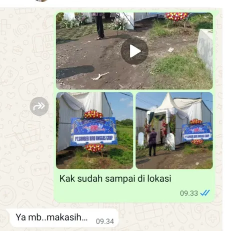 Pengiriman Karangan Bunga Unilever Building Bsd