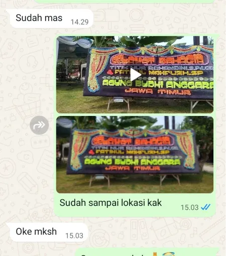 Pengiriman Papan Bunga Unilever Building Bsd