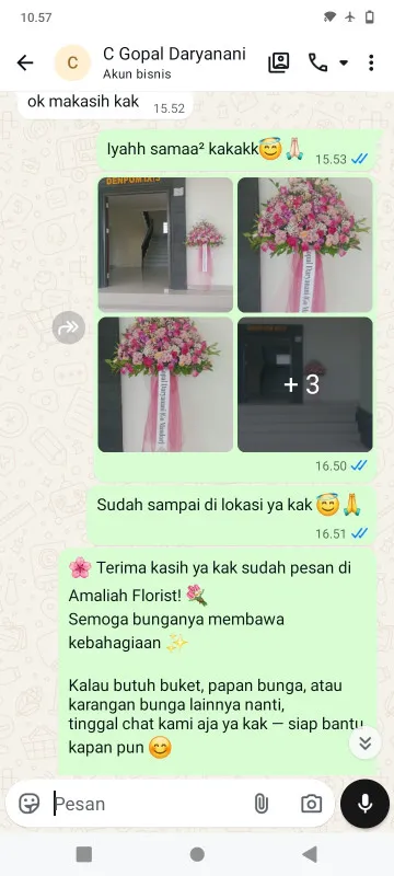 Pengiriman Karangan Bunga Unilever Building Bsd