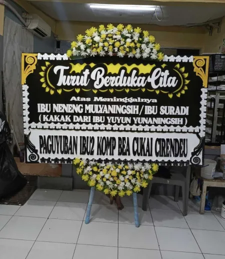 Papan Bunga Duka Unilever Building Bsd