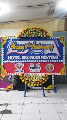 Papan Bunga di Unilever Building Bsd