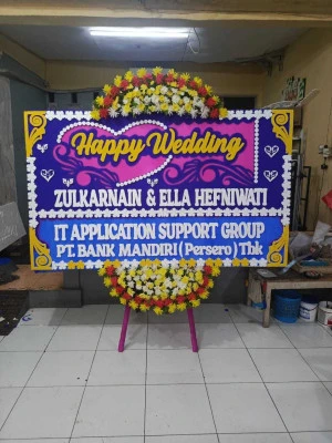 Papan Bunga di Unilever Building Bsd